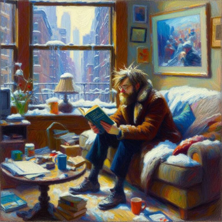 Georgie in Wintertime by Dan Morey