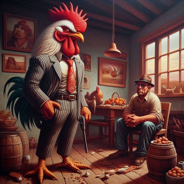 The Speckled Rooster by Arthur Davis