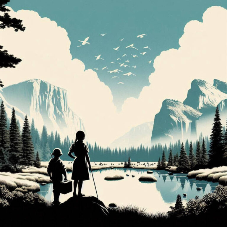 The Ornithologist and Teddy Roosevelt by Jen Mengarelli